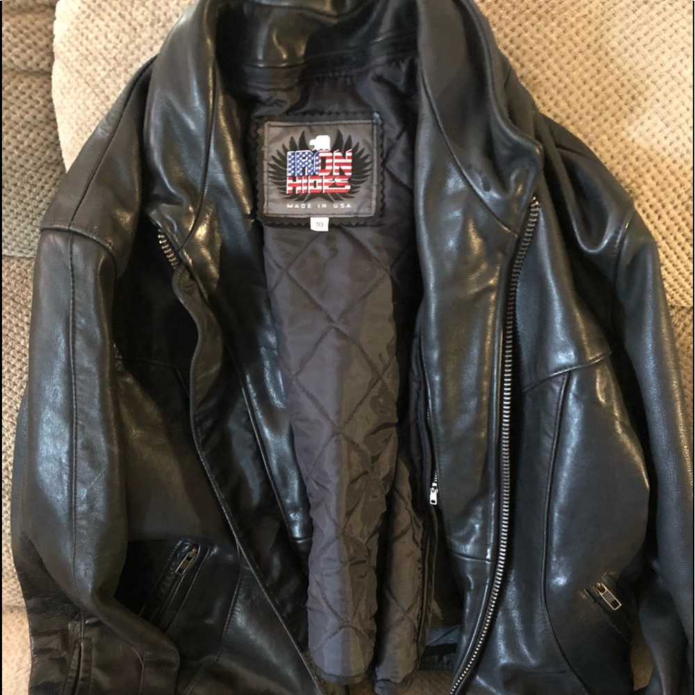 Women’s Black Leather Jacket